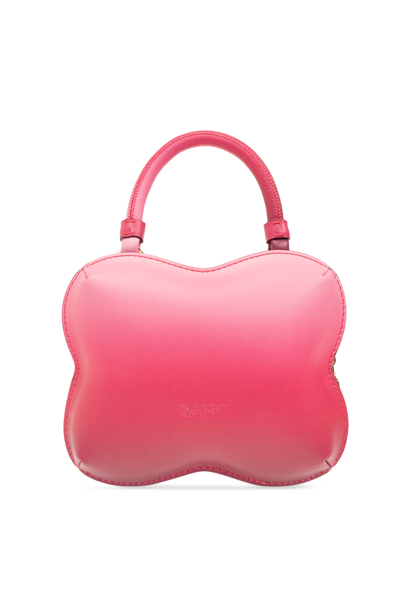 トートバッグ GANNI Woman Tote bags Pink A6893 038 Ganni Xxl Logo Shopper Bag | italist